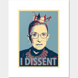 RBG - I dissent Posters and Art